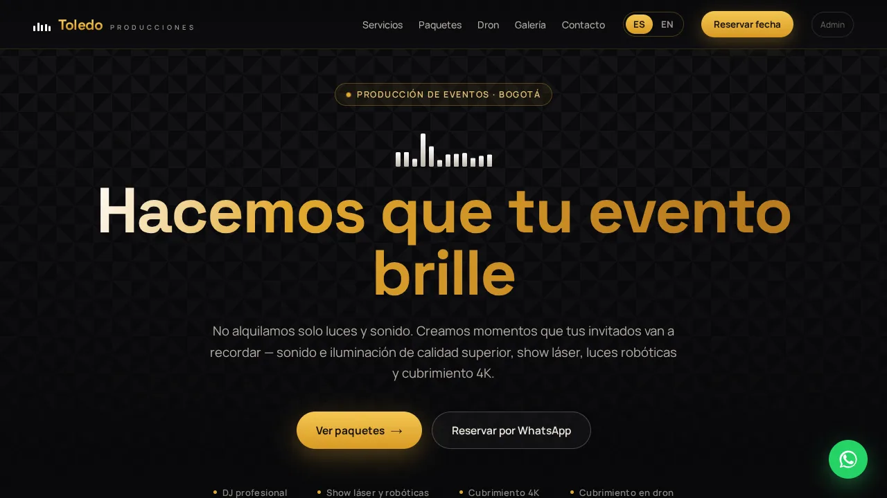 Web Toledo Producciones